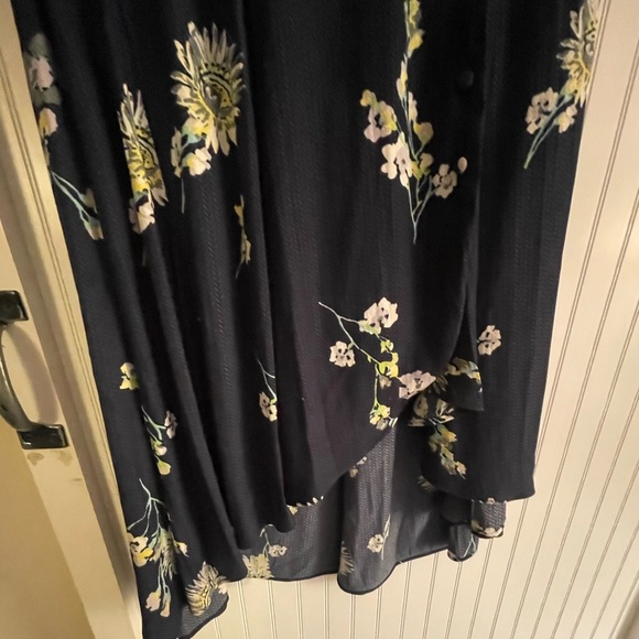 Free People Women's Lost In You Floral High Low Dress Small - Picture 6 of 10